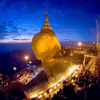 Yangonista: Koko päivän retki Golden Rockiin