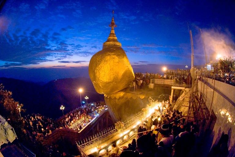 Od Yangon: wycieczka całodniowa do Golden Rock