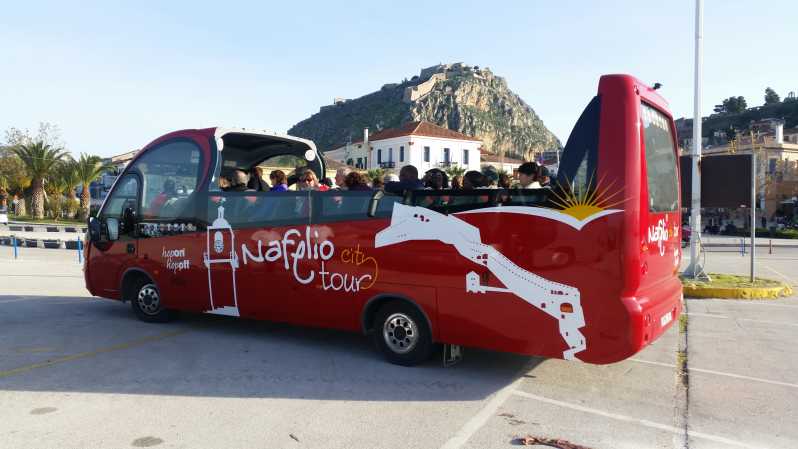 Tour in autobus hop on hop off di Nafplio