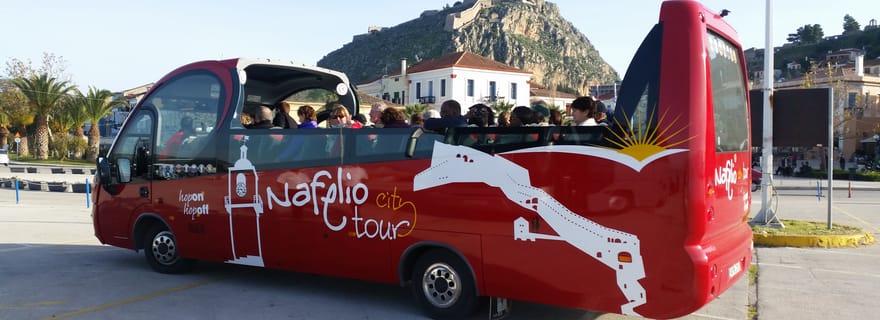 Visite en bus à arrêts multiples à Nauplie