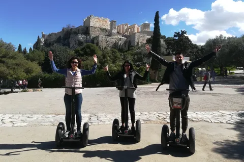 Tour in Segway dell'antica Atene, dell'Agorà e del Ceramico