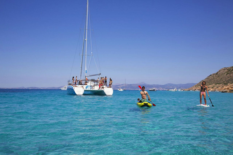 Palma de Mallorca: Deluxe Catamaran Sailing Tour with Meal 4.5-Hour Daytime Excursion for Adults and Kids w/ BBQ Lunch