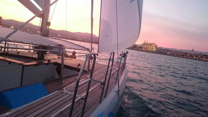 from palma de mallorca sunset catamaran cruise
