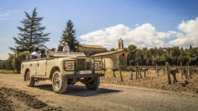 barcelona wine cava and tapas 4wd vineyard tour