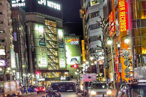 Tokyo: Shibuya & Tokyo Landmarks Guided Drive Tokyo Shibuya Night Drive Experience