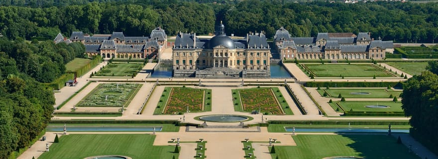Billet d'entrée au château de Vaux-le-Vicomte et transfert en Chateaubus