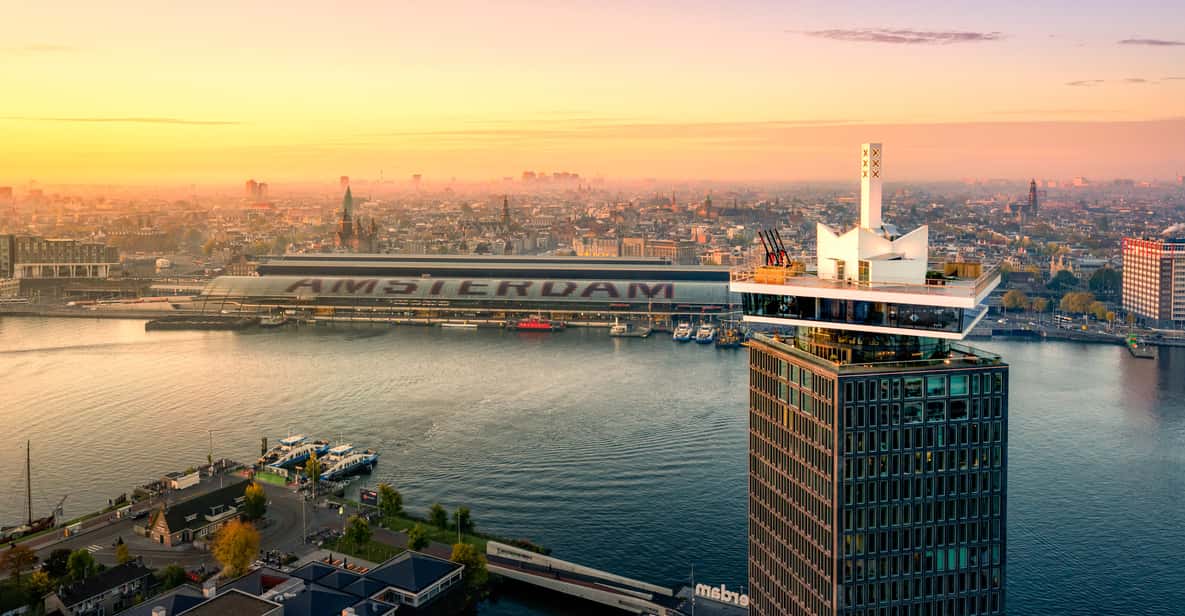 Afbeelding 1 van Amsterdam: A'DAM Lookout toegangsbewijs met 1 of 2 drankjes