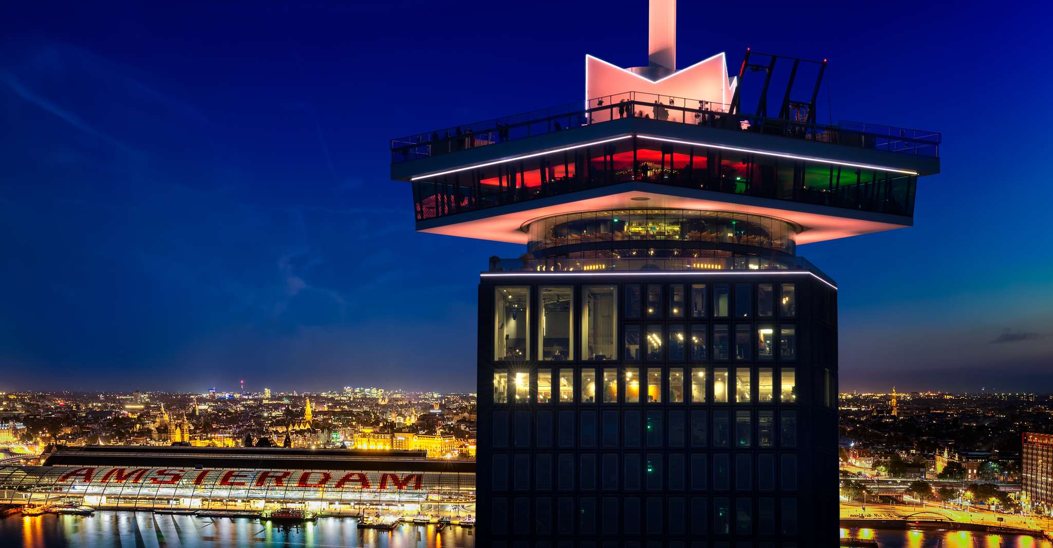 Amsterdam: A'DAM Lookout Entry Ticket with 1 drink photo 4