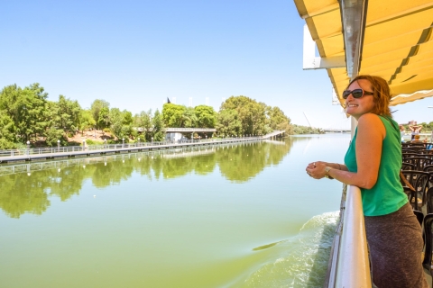 Seville: Minibus Tour, Aquarium and River Cruise