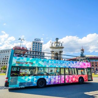 Barcelona: Hop-On/Hop-Off-Bustour 1- oder 2-Tagesticket