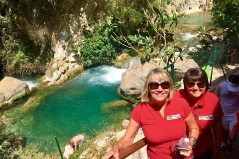 Van Albir en Benidorm: tour Guadalest en Algar-watervallen