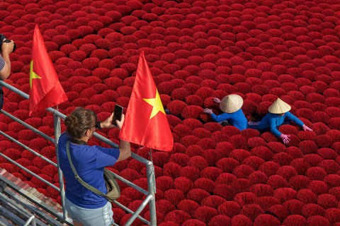 Hanoi: Incense Village & Hat Craft or Dau Pagoda SMALL GROUP SMALL GROUP: Stunning Incense Village & Hat Village - BEST