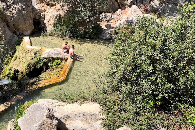 Depuis Alicante : Excursion d&#039;une journée aux chutes d&#039;eau d&#039;Algar