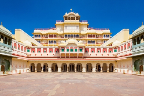Jaipur Day Trip: All-Inclusive from Delhi by Superfast Train Option 2: Economy Train Coach, Vehicle, Guide, and Entry fee