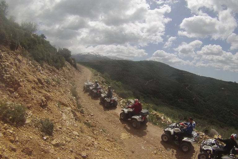 From Hersonissos: Quad Bike Safari in the Mountains of Crete