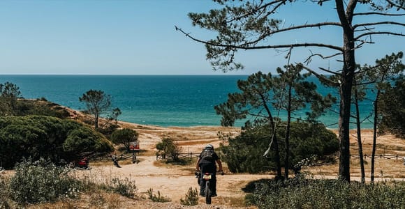 Falésia Cliffs E-Bike Tour with Ocean Views