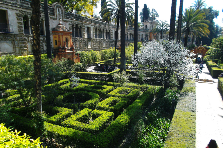 Sevilla: Alcázar de día completo desde Granada