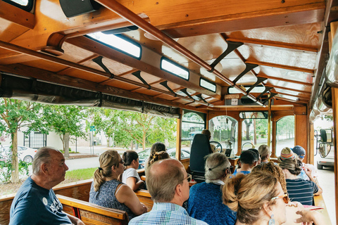 Savannah: Harbor Cruise and Historic Trolley Tour Combo