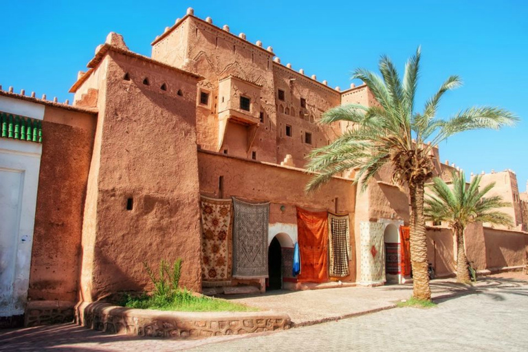 Marrakech till Ouarzazate: Dagsutflykt till Kasbah Ait Ben HaddouMarrakech till Ouarzazate: 1-dagars rundtur i den röda staden