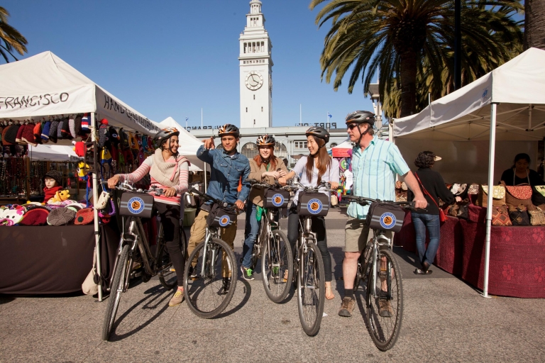 San Francisco : visite d'une demi-journée en vélo électrique