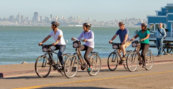 San Francisco: Erkunde San Francisco in deinem eigenen Tempo Ganztägiger Fahrradverleih