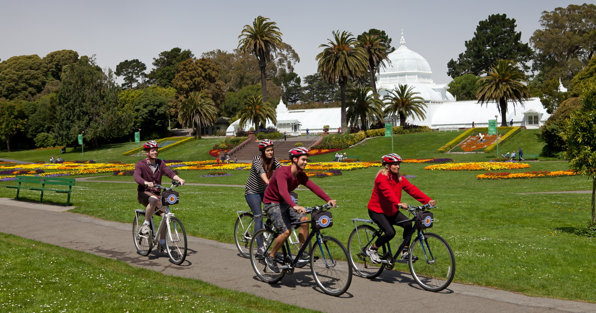 biking golden gate park