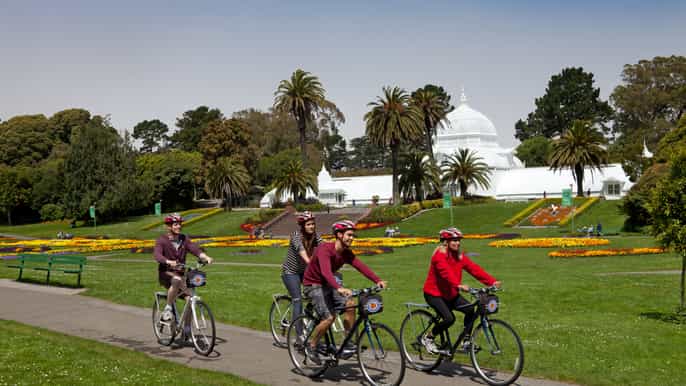 san francisco tour en bicicleta por el parque golden gate y ocean beach