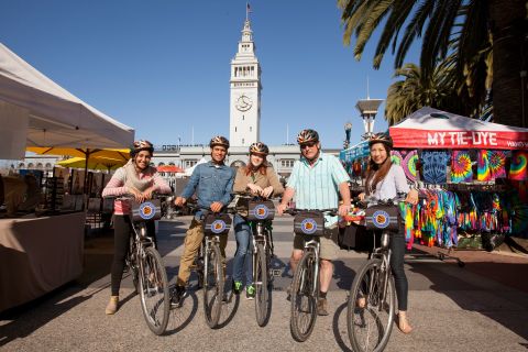San Francisco: Alcatraz Entry Ticket and E-Bike Street Tour