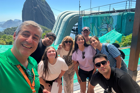 Best Private Tour in Rio: Sugarloaf, Christ by Train, AquaRio, Selarón
