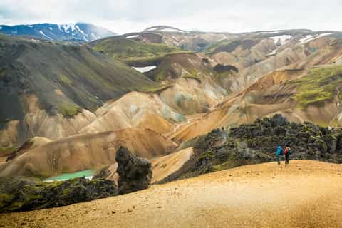 Islande : randonnée de 4 h dans le Landmannalaugar