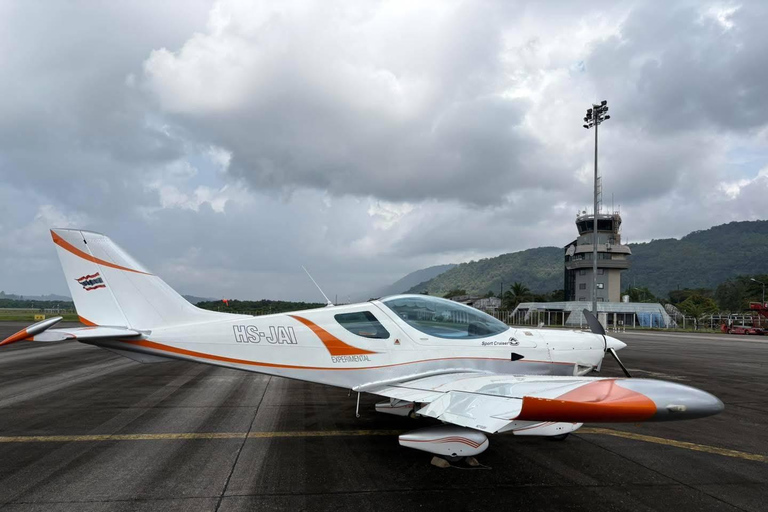 Phuket: Private Airplane Ride By TSA Thailand 4 Seats Plane 20 Minutes Tour