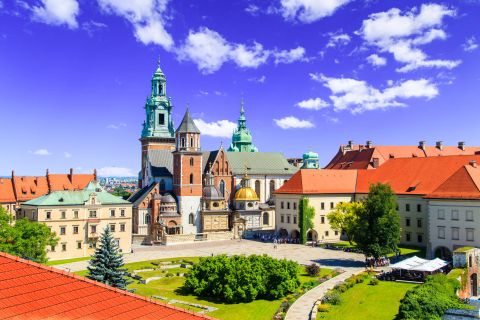 Kraków: Omvisning av Wawelbakken