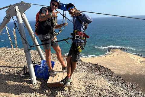 Zipline - Santa Maria, wyspa Sal, Wyspy Zielonego Przylądka