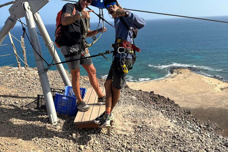 Zipline - Santa Maria, wyspa Sal, Wyspy Zielonego Przylądka