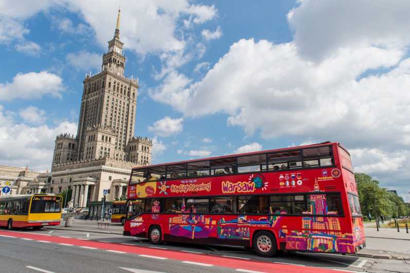 Varsavia: tour in autobus Hop-on Hop-off