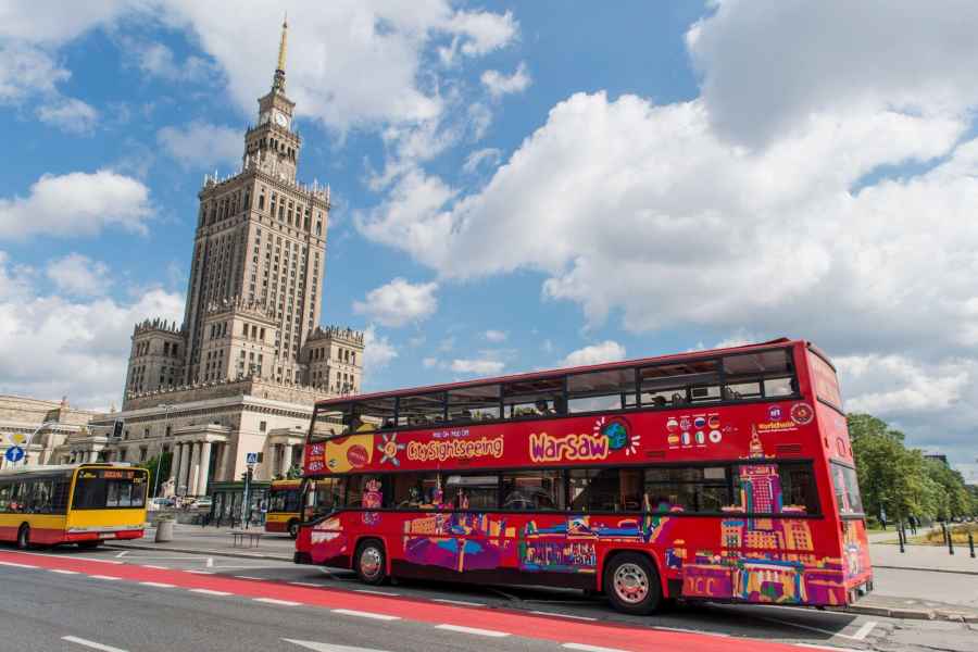 Warschau: Hop-On-Hop-Off-Bus-Tour