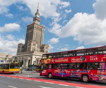 Warsaw: City Sightseeing Hop-On Hop-Off Bus Tour