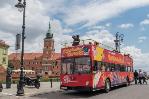 Warsaw: Hop-On Hop-Off Bus 72-Hour Tour