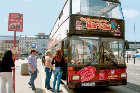 Warszawa: bilet 72-godzinny na autobus Hop-On Hop-Off