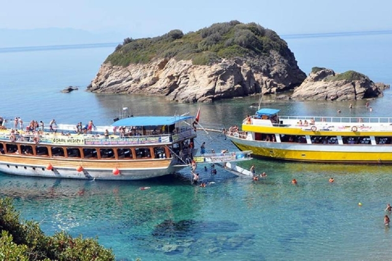 Kusadasi : Journée complète d'excursion en bateau avec déjeuner