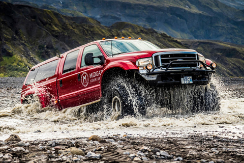 Vanuit Hvolsvöllur: Thórsmörk Super Jeep Tour