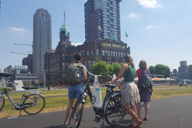 Wycieczka rowerowa po Rotterdamie — mała grupaRotterdam Highlights Bike Tour - mała grupa w języku angielskim