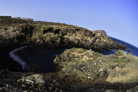 Snorkeling in a Volcanic Bay