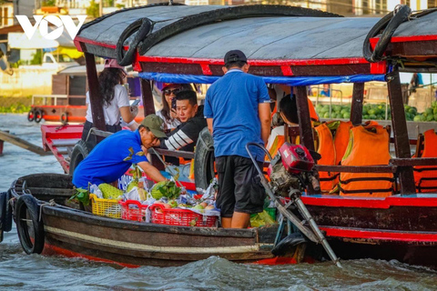 Mekong Delta Tour - Cai Rang flytande marknad 2 dagar 1 kvällstur