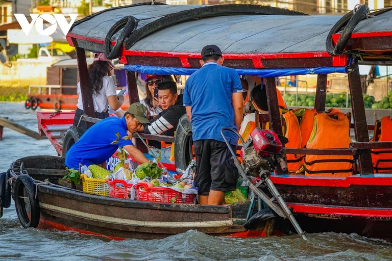 Circuit dans le delta du Mékong - Marché flottant de Cai Rang 2 jours 1 nuit