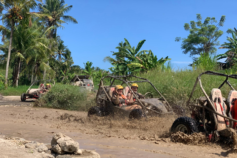 Bali: Blue Lagoon Snorkeling, Zipline, and UTV Buggy Tour Single Buggy, Zipline and Snorkeling with Transfer