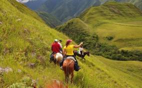 Mitad del Mundo & Horseback Ride at Pululahua Volcano