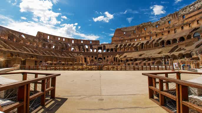 tour exclusivo en grupo pequeño del coliseo
