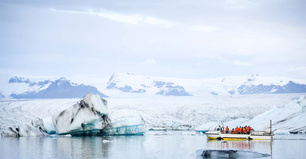 From Reykjavik: Jökulsárlón Glacier Lagoon Full-Day Trip