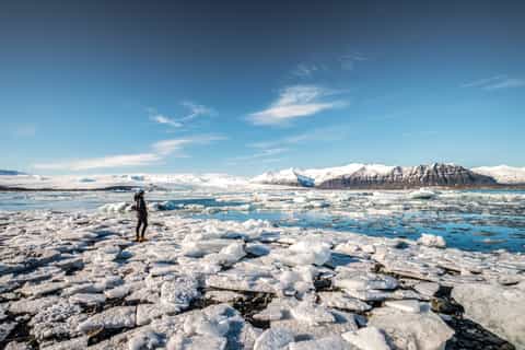 Ab Reykjavík: Tagestour zur Gletscherlagune Jökulsárlón